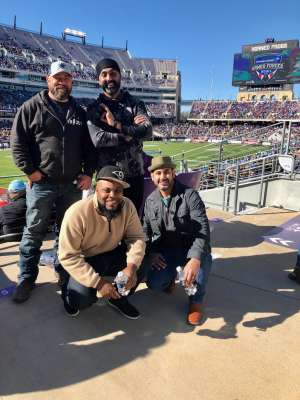 Richard  attended 2020 Armed Forces Bowl: Tulane Green Wave vs. Southern Miss Golden Eagles on Jan 4th 2020 via VetTix 