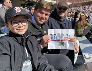 Christopher attended 2020 Armed Forces Bowl: Tulane Green Wave vs. Southern Miss Golden Eagles on Jan 4th 2020 via VetTix 