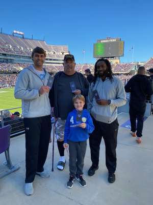 Monte attended 2020 Armed Forces Bowl: Tulane Green Wave vs. Southern Miss Golden Eagles on Jan 4th 2020 via VetTix 