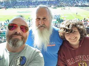Eric attended 2020 Armed Forces Bowl: Tulane Green Wave vs. Southern Miss Golden Eagles on Jan 4th 2020 via VetTix 