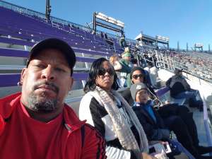 Holmes attended 2020 Armed Forces Bowl: Tulane Green Wave vs. Southern Miss Golden Eagles on Jan 4th 2020 via VetTix 
