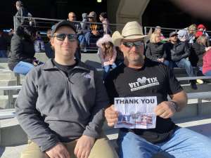 James attended 2020 Armed Forces Bowl: Tulane Green Wave vs. Southern Miss Golden Eagles on Jan 4th 2020 via VetTix 