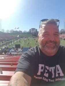 James attended 2019 First Responder Bowl: Western Kentucky Hilltoppers vs. Western Michigan Broncos on Dec 30th 2019 via VetTix 