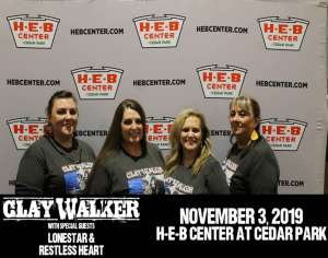 HEB Presents Clay Walker W/ Special Guests Lonestar & Restless Heart