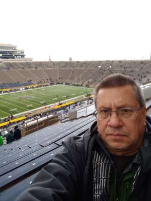 Allen attended Notre Dame Fighting Irish vs. Virginia Tech - NCAA Football on Nov 2nd 2019 via VetTix 