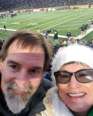 Tim attended Notre Dame Fighting Irish vs. Virginia Tech - NCAA Football on Nov 2nd 2019 via VetTix 