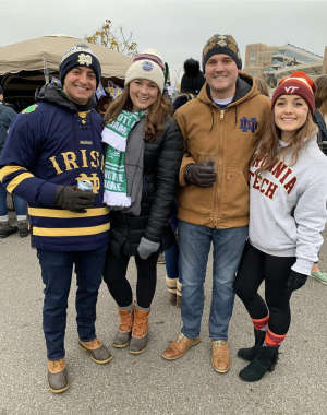 Austin attended Notre Dame Fighting Irish vs. Virginia Tech - NCAA Football on Nov 2nd 2019 via VetTix 