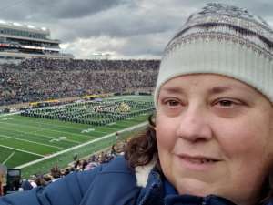 Heather attended Notre Dame Fighting Irish vs. Virginia Tech - NCAA Football on Nov 2nd 2019 via VetTix 