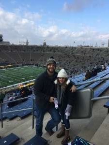 Ryan attended Notre Dame Fighting Irish vs. Virginia Tech - NCAA Football on Nov 2nd 2019 via VetTix 