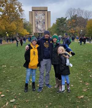 ANTHONY attended Notre Dame Fighting Irish vs. Virginia Tech - NCAA Football on Nov 2nd 2019 via VetTix 