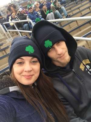 Clois attended Notre Dame Fighting Irish vs. Virginia Tech - NCAA Football on Nov 2nd 2019 via VetTix 