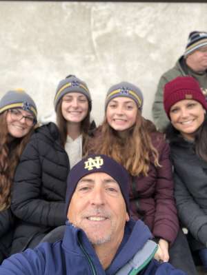 Steve attended Notre Dame Fighting Irish vs. Virginia Tech - NCAA Football on Nov 2nd 2019 via VetTix 