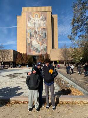 Jeff attended University of Notre Dame Fighting Irish vs. Navy - NCAA Football on Nov 16th 2019 via VetTix 