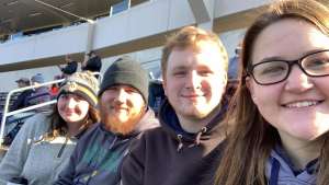The Lilly Family  attended University of Notre Dame Fighting Irish vs. Navy - NCAA Football on Nov 16th 2019 via VetTix 