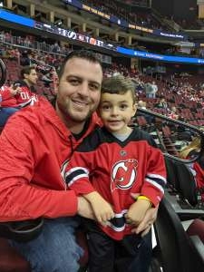 Nicholas attended New Jersey Devils vs. Tampa Bay Lightning - NHL on Oct 30th 2019 via VetTix 