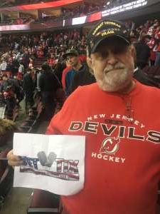 David attended New Jersey Devils vs. Tampa Bay Lightning - NHL on Oct 30th 2019 via VetTix 