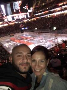 Angela attended New Jersey Devils vs. Tampa Bay Lightning - NHL on Oct 30th 2019 via VetTix 