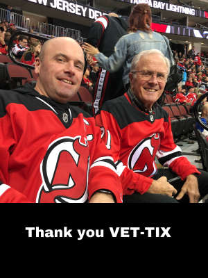 Herbert attended New Jersey Devils vs. Tampa Bay Lightning - NHL on Oct 30th 2019 via VetTix 