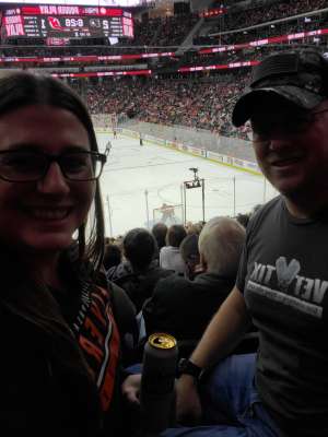 Richard attended New Jersey Devils vs. Philadelphia Flyers - NHL on Nov 1st 2019 via VetTix 