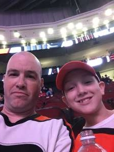 Michael attended New Jersey Devils vs. Philadelphia Flyers - NHL on Nov 1st 2019 via VetTix 