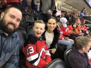 Jacquelyn attended New Jersey Devils vs. Philadelphia Flyers - NHL on Nov 1st 2019 via VetTix 