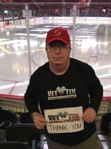 Robert attended New Jersey Devils vs. Philadelphia Flyers - NHL on Nov 1st 2019 via VetTix 