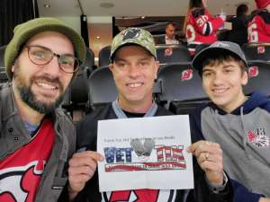 Paul attended New Jersey Devils vs. Philadelphia Flyers - NHL on Nov 1st 2019 via VetTix 