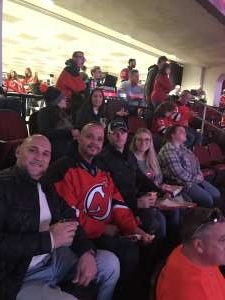 JOSE attended New Jersey Devils vs. Philadelphia Flyers - NHL on Nov 1st 2019 via VetTix 