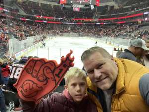 Lawrence attended New Jersey Devils vs. Philadelphia Flyers - NHL on Nov 1st 2019 via VetTix 