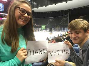 John attended Jacksonville Icemen vs. Greenville Swamp Rabbits - ECHL on Nov 27th 2019 via VetTix 