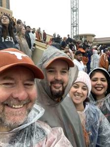 Alan attended University of Texas Longhorns vs. Texas Tech Red Raiders - NCAA Football on Nov 29th 2019 via VetTix 