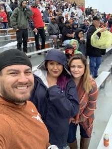 George attended University of Texas Longhorns vs. Texas Tech Red Raiders - NCAA Football on Nov 29th 2019 via VetTix 