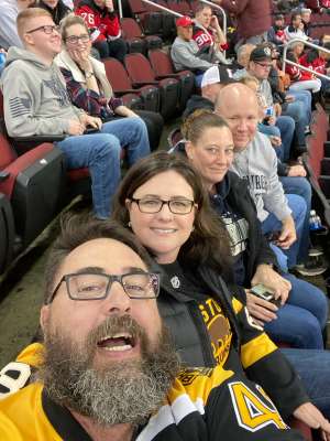 Rodney attended New Jersey Devils vs. Boston Bruins - NHL on Nov 19th 2019 via VetTix 