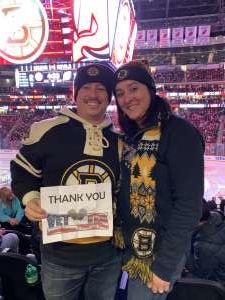 Michael attended New Jersey Devils vs. Boston Bruins - NHL on Nov 19th 2019 via VetTix 