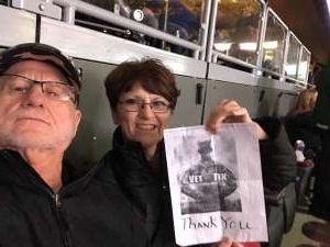 dean attended Arizona Coyotes vs. Minnesota Wild - NHL ** Military Appreciation Night ** on Nov 9th 2019 via VetTix 