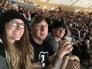 Caleb attended Arizona Coyotes vs. Minnesota Wild - NHL ** Military Appreciation Night ** on Nov 9th 2019 via VetTix 