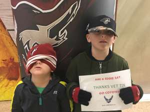 Edmund attended Arizona Coyotes vs. Minnesota Wild - NHL ** Military Appreciation Night ** on Nov 9th 2019 via VetTix 