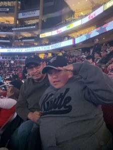 Marvin attended Arizona Coyotes vs. Minnesota Wild - NHL ** Military Appreciation Night ** on Nov 9th 2019 via VetTix 