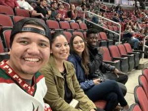 Timothy attended Arizona Coyotes vs. Minnesota Wild - NHL ** Military Appreciation Night ** on Nov 9th 2019 via VetTix 