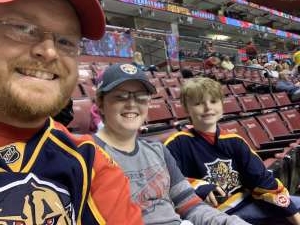 Kyle attended Florida Panthers vs. Detroit Red Wings - NHL on Nov 2nd 2019 via VetTix 
