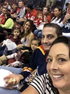 Angela attended Florida Panthers vs. Detroit Red Wings - NHL on Nov 2nd 2019 via VetTix 