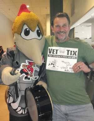 David attended Tucson Roadrunners vs. Stockton Heat - AHL on Nov 9th 2019 via VetTix 