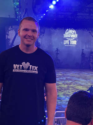 Evan attended Jurassic World Live Tour at Sprint Center on Nov 29th 2019 via VetTix 