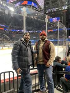 James attended New York Islanders vs. Pittsburgh Penguins - NHL on Nov 7th 2019 via VetTix 