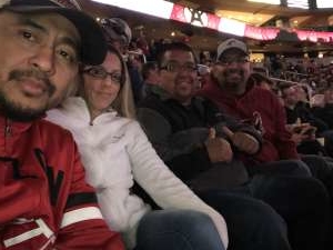 Jake attended Arizona Coyotes vs. Columbus Blue Jackets - NHL on Nov 7th 2019 via VetTix 