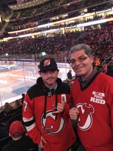 ricardo attended New Jersey Devils vs. Minnesota Wild - NHL on Nov 26th 2019 via VetTix 
