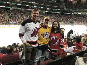 Christopher attended New Jersey Devils vs. Minnesota Wild - NHL on Nov 26th 2019 via VetTix 