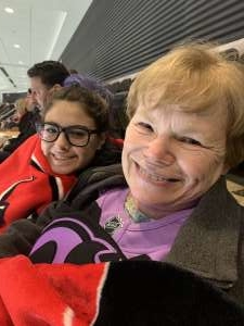 Stephanie attended New Jersey Devils vs. Minnesota Wild - NHL on Nov 26th 2019 via VetTix 