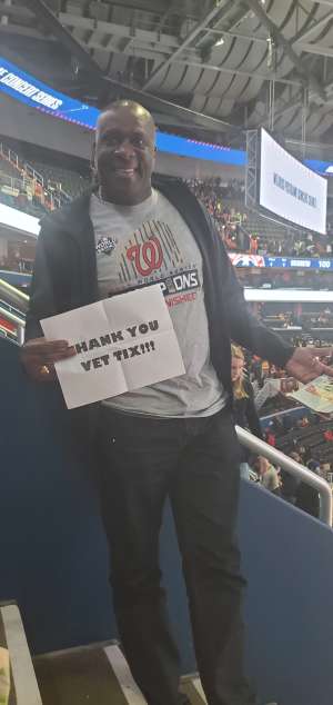 Kenneth attended Washington Wizards vs. Cleveland Cavaliers - NBA on Nov 8th 2019 via VetTix 