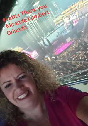 Maria attended Miranda Lambert: Roadside Bars and Pink Guitars Tour on Nov 9th 2019 via VetTix 